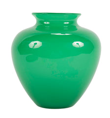 Steuben Model 2683 Green Glass Vase Designed by Fredrick Carder