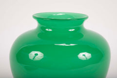 Steuben Model 2683 Green Glass Vase Designed by Fredrick Carder