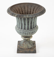 Large 19th Century Cast Iron Urn