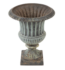 Large 19th Century Cast Iron Urn