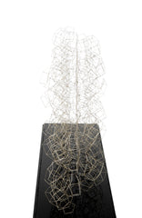 A Soldered Wire Sculpture by American Sculptor Marilynn Gelfman Karp