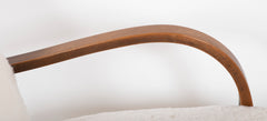 Pair of Fritz Hansen Bentwood Armchairs Upholstered in Lambswool