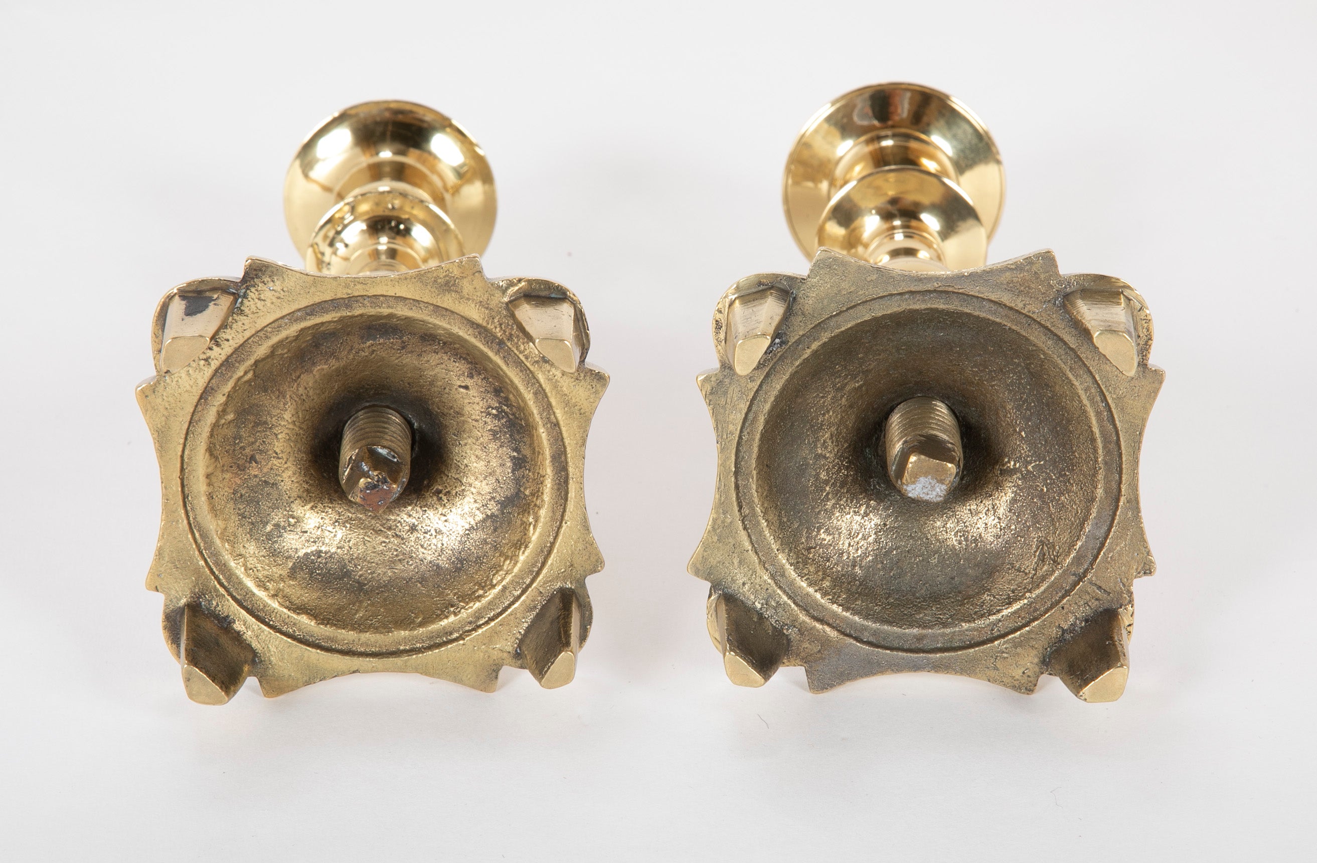 Pair of Brass Candle Sticks
