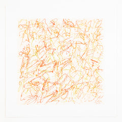 "Alphabet Series" A Set of 9 Color Etchings by John Chamberlain