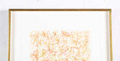 "Alphabet Series" A Set of 9 Color Etchings by John Chamberlain