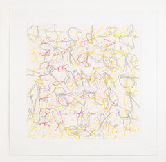 "Alphabet Series" A Set of 9 Color Etchings by John Chamberlain