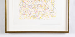 "Alphabet Series" A Set of 9 Color Etchings by John Chamberlain