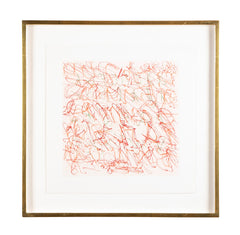 "Alphabet Series" A Set of 9 Color Etchings by John Chamberlain