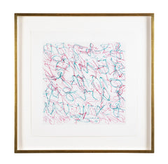 "Alphabet Series" A Set of 9 Color Etchings by John Chamberlain