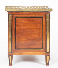 French Louis XVI Bronze Gallery Miniature Commode