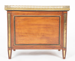French Louis XVI Bronze Gallery Miniature Commode