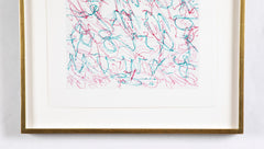 "Alphabet Series" A Set of 9 Color Etchings by John Chamberlain