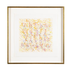 "Alphabet Series" A Set of 9 Color Etchings by John Chamberlain