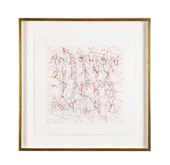 "Alphabet Series" A Set of 9 Color Etchings by John Chamberlain