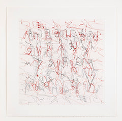 "Alphabet Series" A Set of 9 Color Etchings by John Chamberlain