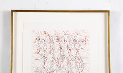 "Alphabet Series" A Set of 9 Color Etchings by John Chamberlain