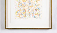 "Alphabet Series" A Set of 9 Color Etchings by John Chamberlain
