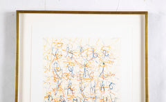 "Alphabet Series" A Set of 9 Color Etchings by John Chamberlain