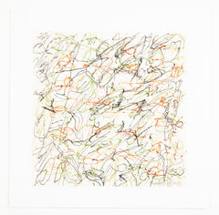 "Alphabet Series" A Set of 9 Color Etchings by John Chamberlain