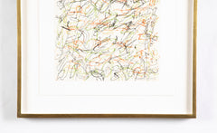 "Alphabet Series" A Set of 9 Color Etchings by John Chamberlain
