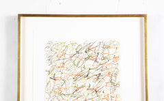 "Alphabet Series" A Set of 9 Color Etchings by John Chamberlain