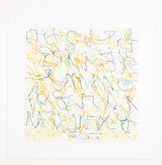 "Alphabet Series" A Set of 9 Color Etchings by John Chamberlain