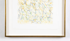 "Alphabet Series" A Set of 9 Color Etchings by John Chamberlain