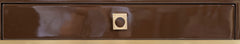 Lacquered Chestnut Three Drawer Writing Table