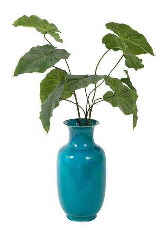 Turquoise Colored Kangxi Vase