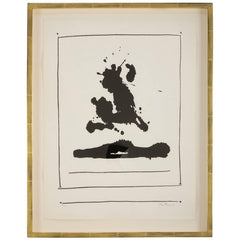 Robert Motherwell, "Untitled" Lithograph