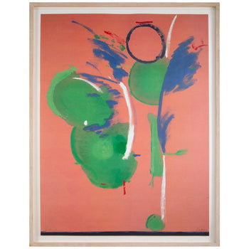 Silkscreen and Offset Lithograph by Helen Frankenthaler Titled Mary Mary