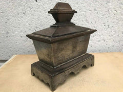 Grand Tour Steel Sarcophagus Form Box