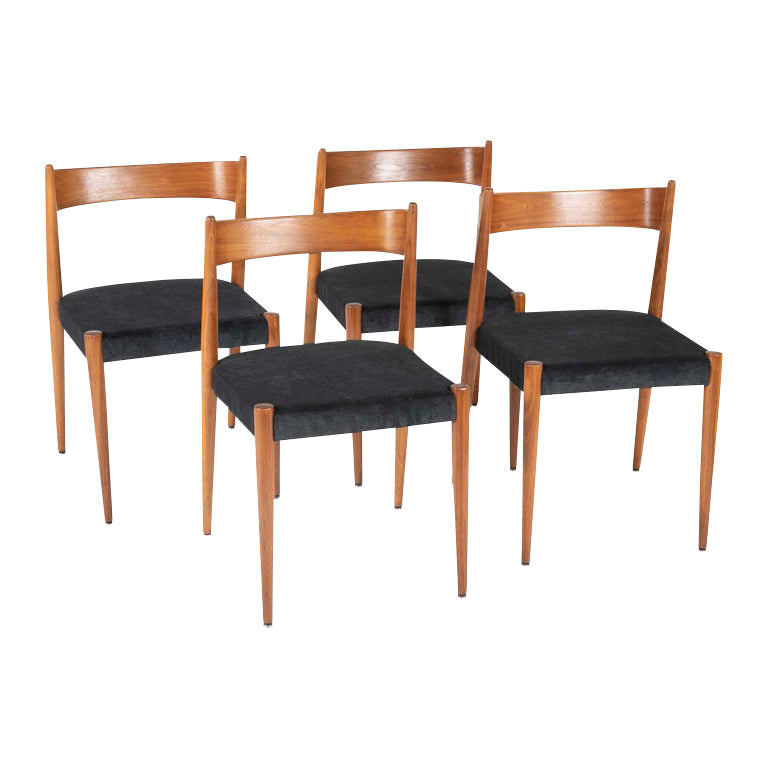 Set of Four Danish Teak Chairs