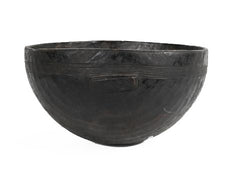 A 19th Century Carved Wood Food Bowl from Chad