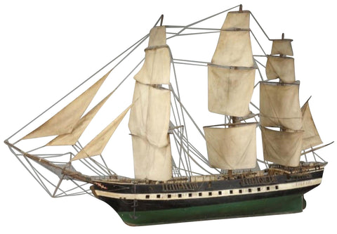 Large Model of Antique Sail Boat