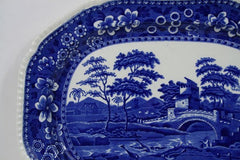 Spode Blue & White Platter