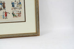 Henry Alken Hand Colored Engraving