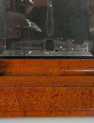 Biedermeier Burl Wood Mirror