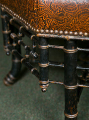 Regency Style Hexagonal Stool