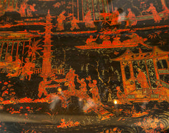 Chinese Lacquer Tray Table