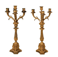 Pair of Empire Candelabra