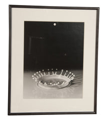 Harold Edgerton Gelatin Silver Print "Milk Drop Coronet"