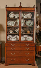 George III Mahogany Secretary