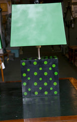 Pair of Polka Dot Lamps