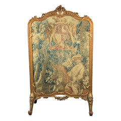 French Rococo Style Fire Screen