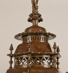 Fine Chandelier Attributed to Edward F. Caldwell Lantern