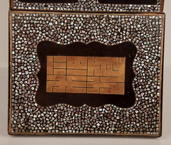 Inlaid Black Lacquer Jubako Box