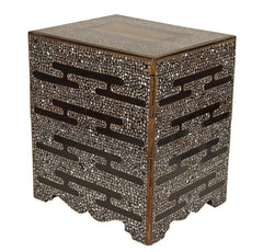 Inlaid Black Lacquer Jubako Box