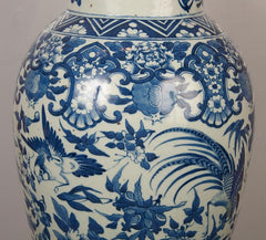 Chinese Blue and White Porcelain Vase