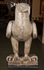 Cast Plaster Figure Of An Eagle